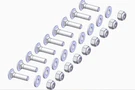 Kfi Plow Flap Hardware Kit. Fixed Price $9.80.