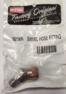 Western 92190K Swivel Hose Fitting 1/4" X 45 Degree Elbow. Fixed Price $8.00.