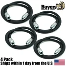 4PK Snow Plow V Hydraulic Hose For Boss HYD07042 X 40" 1/4"MP 3/8"MP. Fixed Price $148.99.