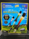 National Geographic Light-up Air Rockets Stem Set With Foot Pump. Fixed Price $35.99.