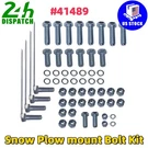 For Chevrolet Chevy Gm Snow Plow Mount Bolt Kit 2500 3500 41489 Minute. Fixed Price $34.00.