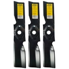 3PK Xht Mower Blade For 46" Exmark Triton Decks - Usa Made Marbain Steel. Fixed Price $52.95.