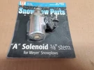 Sam Solenoid Assembly Valve/coil Black Wire E45 E46 E47 Meyer Early 3/8 15356. Fixed Price $75.00.