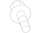 Genuine Honda Body Electrical Ground Strap Bolt 90149-SE0-003. Fixed Price $8.51.