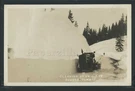 Ca Truckee Rppc C.1930 Snow Plow Donner Summit U.s. 40 Highway Cleaning Up. Fixed Price $22.99.