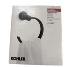 Kohler Setra Towel Ring Matte Black K-R26694-BL. Fixed Price $29.00.