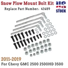 Us Snow Plow Mount Bolt Kit For Chevrolet Chevy Gm 2500 3500,41489,MINUTE. Fixed Price $56.99.