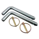 Hinge Pins, 5/8" With Linch Pin, Set Of Snow Plow, Meyer 08562, Buyers 130204. Fixed Price $16.00.