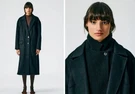 Nwt Tibi $1295 Recycled Wool Cashmere Liam Western Seamed Coat Small. Fixed Price $498.50.