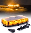 Xprite Yellow Roof Top Strobe Light Bar Traffic Advisor Emergency Hazard Warning. Fixed Price $27.99.