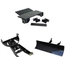Black 72" Straight Blade Plow Kit For Can-am Maverick 1000R 4X4 Xrs 2013-2018. Fixed Price $849.99.