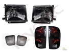 Black Headlights Front Signal + Tail Lamps For 98 99 00 Toyota Tacoma 4WD. Fixed Price $189.95.