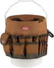 Boss Bucketeer Tool Organizer Brown Fits 5-GALLON Pockets Pouch. Fixed Price $22.61.