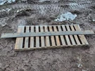 Am Boss 9' Hd STB16234 Cutting Edge Straight Blade 108"L X1/2"W X6"H Snow Plow. Fixed Price $475.00.