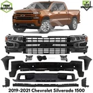 Front Bumper Paintable & Headlights Kit For 2019-2022 Chevrolet Silverado 1500. Fixed Price $1250.00.