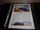 National Geographic Ad From 1941 Featuring General Motors Fisher & Lincoln Zephy. Fixed Price $10.00.
