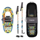 Yukon Charlie's Sno-bash Kids Snowshoe And Trekking 7" X 16", Multi. Fixed Price $60.77.