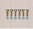 Western Bolt Kit 50642 For Both Sides Used On Poly Cutting Edge 50645. Fixed Price $24.95.