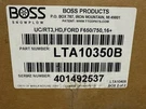 Boss Snowplow Mount #LTA10350B UC/RT3, Hd, Ford F650/750, 2016-2021. Fixed Price $899.95.