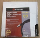 Apache Hydraulic Hose Assembly 1/4 X 48 In. 5000 Psi #98399070 W/2 Male Ends. Fixed Price $19.95.