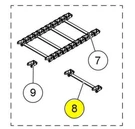 Western Snowex Part # 68492 - Conveyor Repair Bar W/pins & Cotters. Fixed Price $19.68.