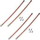 4 Universal Snow Plow Blade Marker Guides Fits Boss Bax 0005 Buyers Sam 1308200. Fixed Price $43.19.