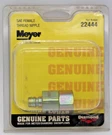 Genuine Oem Meyer Sae Female Thread Nipple, 22444. Fixed Price $49.99.