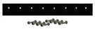 8' Steel Cutting Edge With Bolt Kit 96"LX5/8"W For Blizzard 800HD B61259 B61164. Fixed Price $222.95.