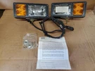 Western Unimount/fisher Minute Snow Plow Lights 12 Pin 64078 03+ Chevy Drl. Fixed Price $400.00.