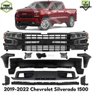 Front Bumper Paintable & Headlights Kit For 2019-2022 Chevrolet Silverado 1500. Fixed Price $1250.00.