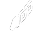 Genuine Gm Silver Rear Compartment Lid Engine Name Plate 84609633. Fixed Price $25.92.