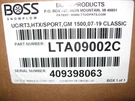 Boss Plow "RT3 Htx Sport Duty Only" Truck Mount LTA09002C 07-19 Chevy Gmc 1500. Fixed Price $597.95.