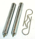 Pivot PINS(2), Greaseable With Cotters, Meyer Plow 08541, 08554C, Buyers 1302031. Fixed Price $32.79.
