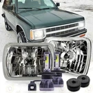 Pair For 82-93 Chevy S10 Blazer Gmc S15 7X6" Projector Led Headlights Hi/lo Beam. Fixed Price $49.99.