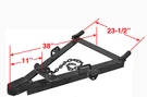 13306 Genuine Meyer Series Frame Ez Custom Conventional Mount 11X38X23.5. Fixed Price $650.00.