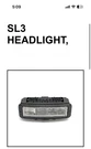 Boss SL3 Led Headlights. Fixed Price $400.00.
