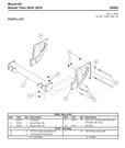 35063-1 Mount 2016-2024 Nissan Titan Western, Fisher, Snowex. Fixed Price $239.47.