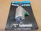 Sam 1306055 Solenoid Assembly Valve & Coil Green Wire E47 E57 E60 Meyer 15358. Fixed Price $99.00.