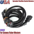 For Western Fisher Snowex Tornados Salt Spreader Control Wiring Harness 69902. Fixed Price $33.14.