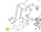 Western Part # 56080 - Joystick Control Dash Bracket. Fixed Price $26.47.
