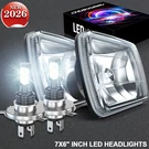 Pair 7X6" 5X7" Led Headlights Hi/lo Beam For 82-93 Chevy S10 Blazer Gmc S15 A++. Fixed Price $69.98.