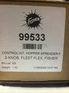 Genuine Oem Fisher 99533 Fleet Flex Variable Speed Spreader Control Kit. Fixed Price $250.00.