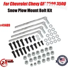 Snow Plow Mount Bolt Kit For Chevrolet Chevy Gm 2500 3500,41489,MINUTE. Fixed Price $29.99.