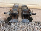 Western Receiver Pockets Plow Pair Adapter 67858 67859. Fixed Price $400.00.