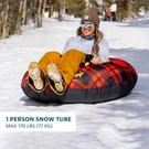 Yukon Charlie Timber 44" Snow Tube Durable Nylon Cover & Heavy-gauge. Fixed Price $99.00.