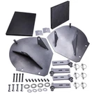 Heavy Duty Snow Plow Pro-wing Blade Extenders Extensions Assembly For PW22. Fixed Price $204.50.