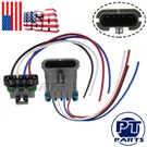 4 Terminals Saltdogg Buyers Wiring Connector Plug Harness Spreader Salter-new Us. Fixed Price $10.99.