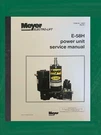 Service Manual E-58H E58-H Meyer Snow Plow Pump Models 58EH. Fixed Price $17.32.