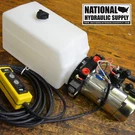 Spx Stone/fenner 12VDC Double Acting Hydraulic Power Unit,pump,dump Trailer,lift. Fixed Price $769.99.