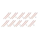 1308110 (10) Pairs Of 36" Orange Blade Markers Fits Arctic, Curtis Models. Fixed Price $269.99.